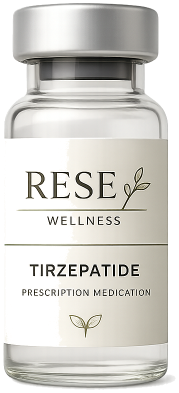 Rese Wellness compounded tirzepatide vial
